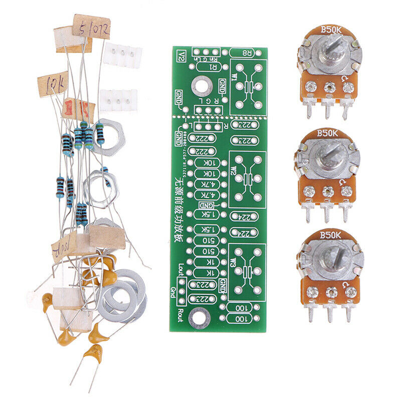 Passive Preamp Board Front Panel Tone Board Without Power Supply Board Parts Rf