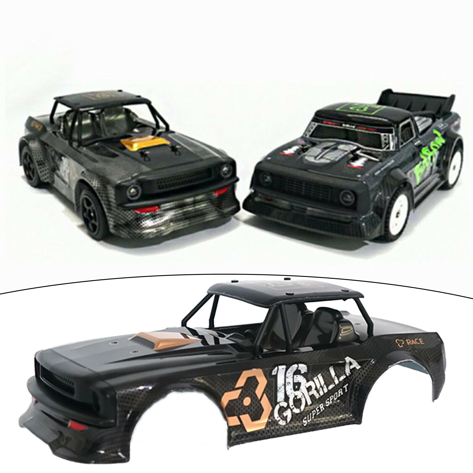 RC Body Shell Cover Replacement for SG-1604 RC Drift Car DIY Upgrade Parts