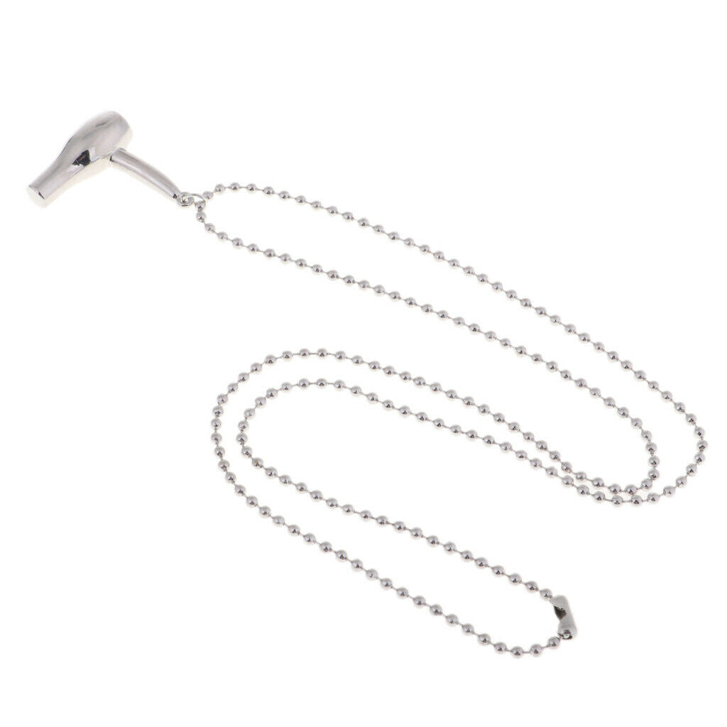 Premium Unique Alloy Hair Dryer Pendant Necklace Chain for Hairdressers Cars