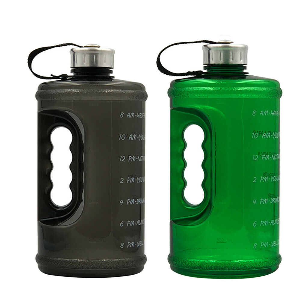 2Pack Water Bottle Reusable Jug BPA Free Outdoor Biking Gym Camping 73 oz
