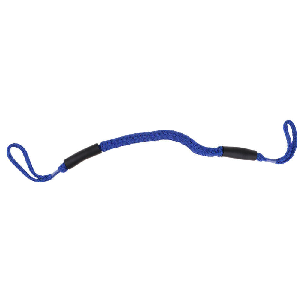 2pcs Strength 5ft Marine Boat Surfboard Bungee Dock Line Mooring Cord Tie