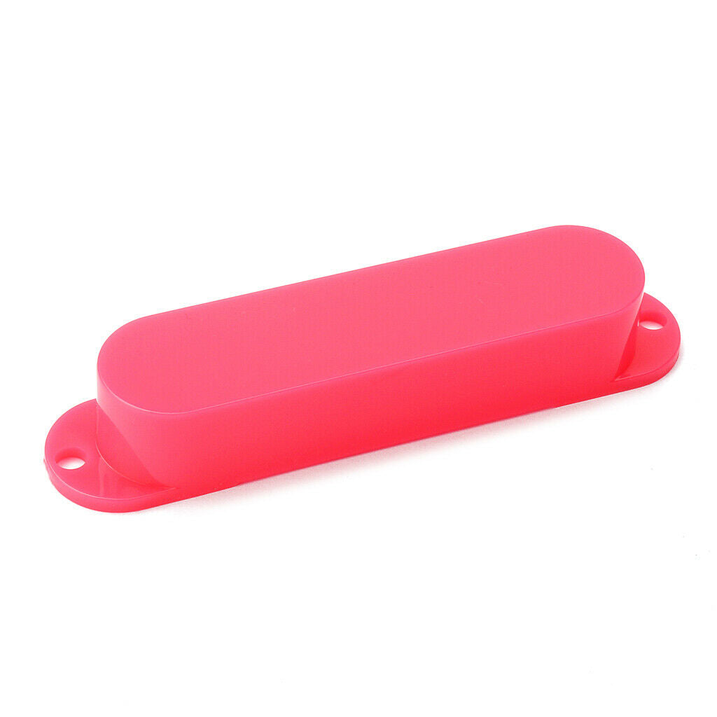 3pcs Green Sealed Closed Single Coil Pickup Covers For Guitar Pickup red