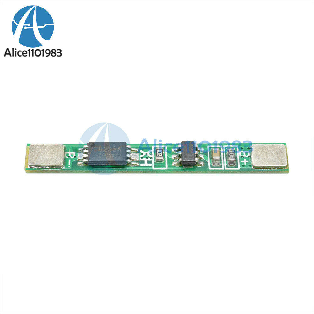 1S 3.7V 2.5A Lithium Batterry Protection Board Polymer BMS PCM PCB Li-ion Module