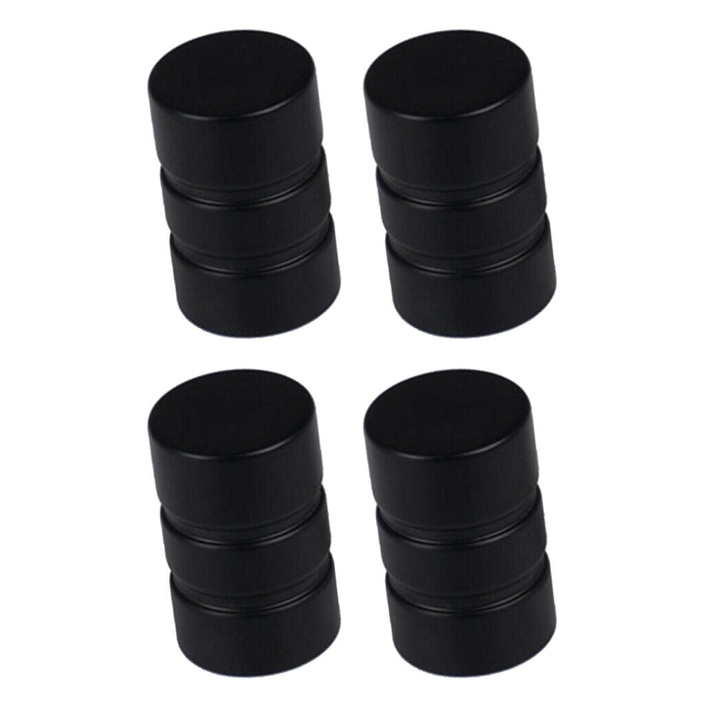 4-Pack 28mm Window Drapery Curtain Rod End Drapery Pole Rail Decorative Heads