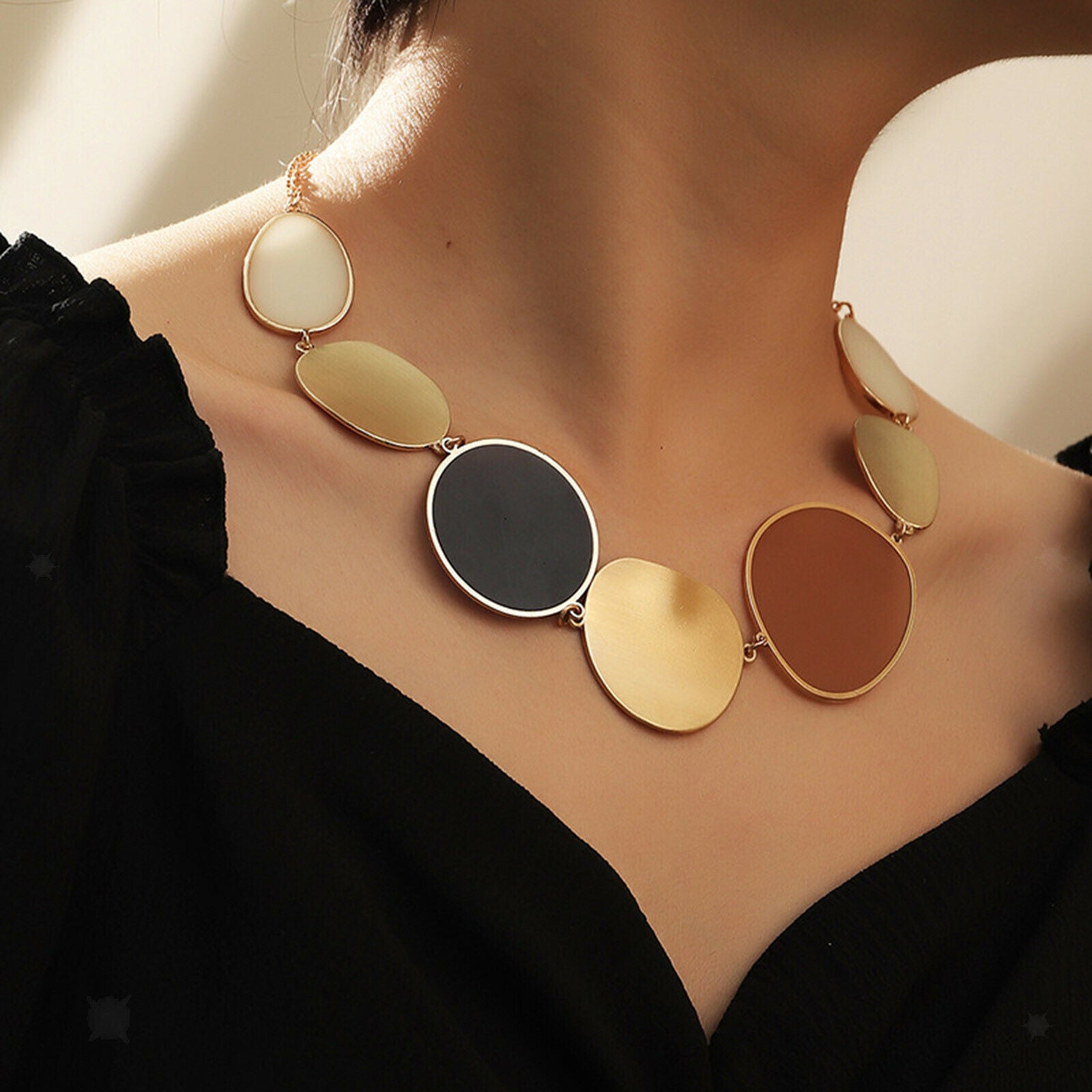 Fashion Female Charm Necklace Summer Beach Handmade Choker Chain Jewelry