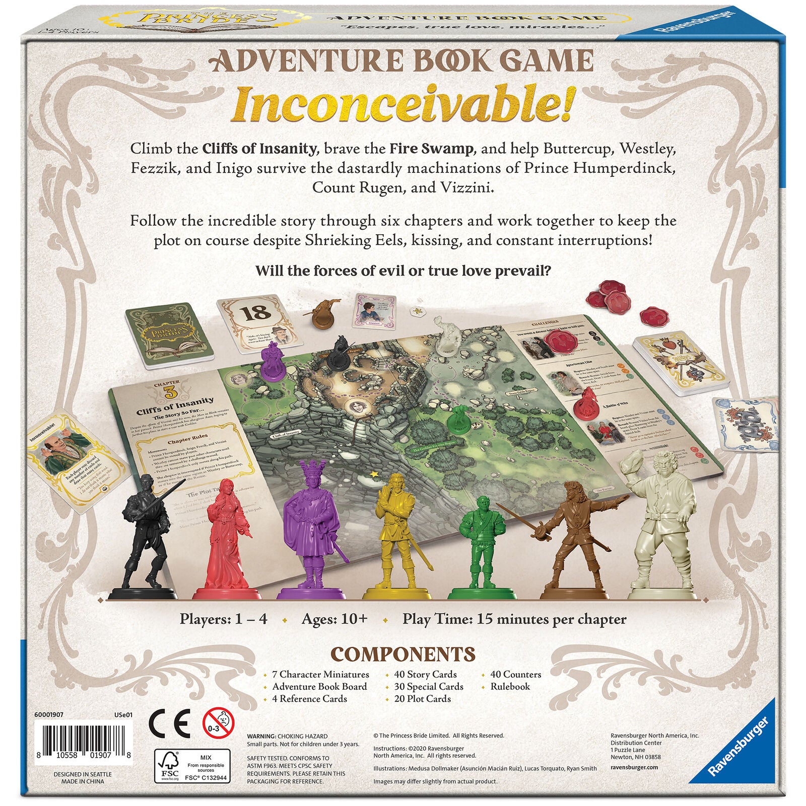 26945 Ravensburger The Princess Bride Adventure Book Game Family Children Kids