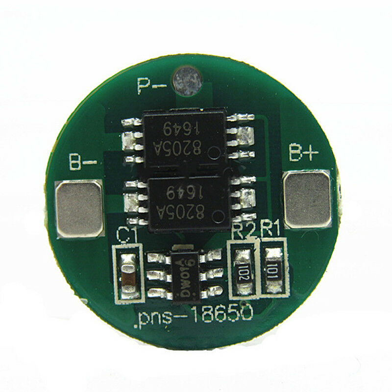 1S 5A 3.7V 18650 BMS Li-ion lithium Lipo Battery Circuit PCB Protection Board DD