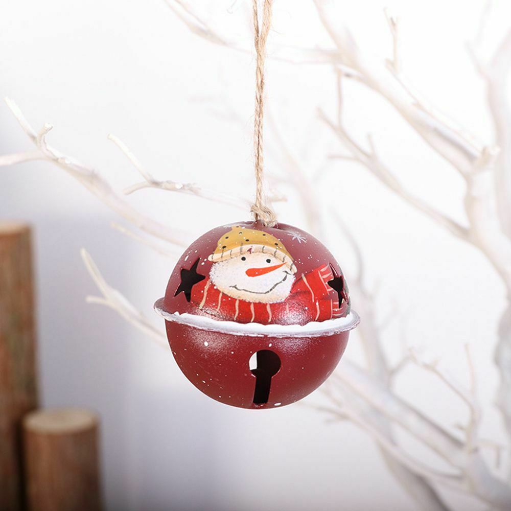 Decoration Santa Ball Snowman Santa Ornaments Jingle Bell Bells Pendant