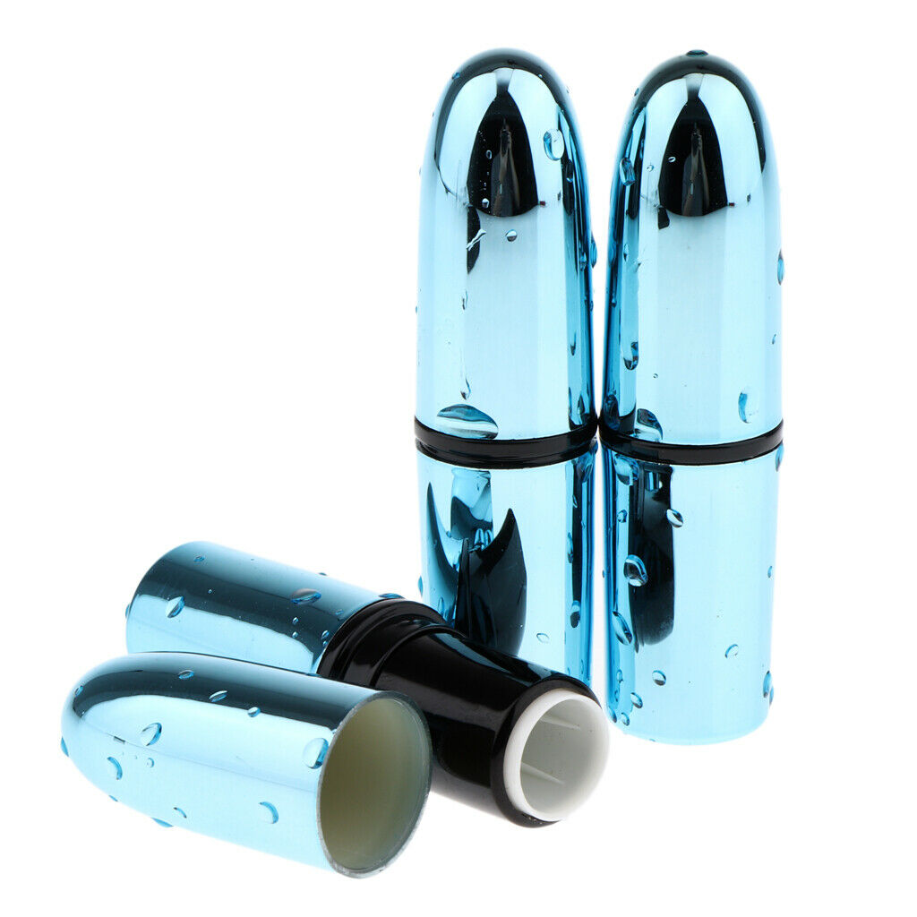 3 Pieces DIY Crafting Kit Lipstick Tubes Empty Plastic High-end Lipstick