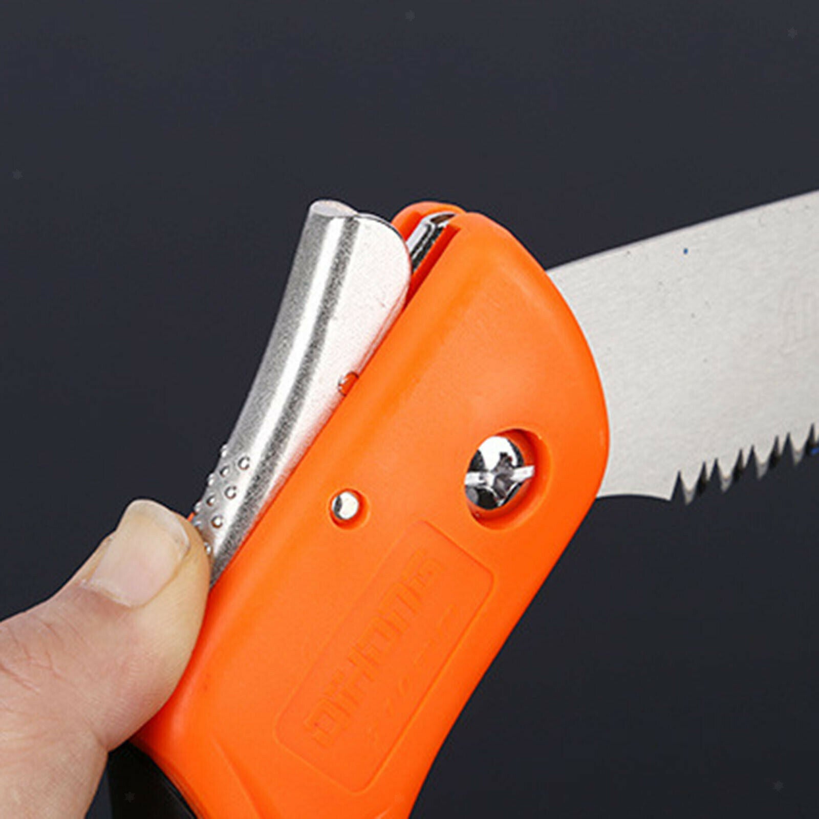 Foldable Pruning Saw Triple Cut Hand Saw for Trimming Sawing Trees Hand Tool