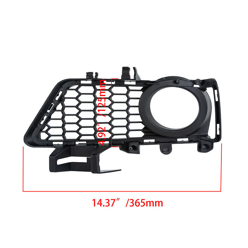 For BMW 3 Series F30 F31 2012-2018 2017 Left Side Bumper Fog Light Grills Bezel