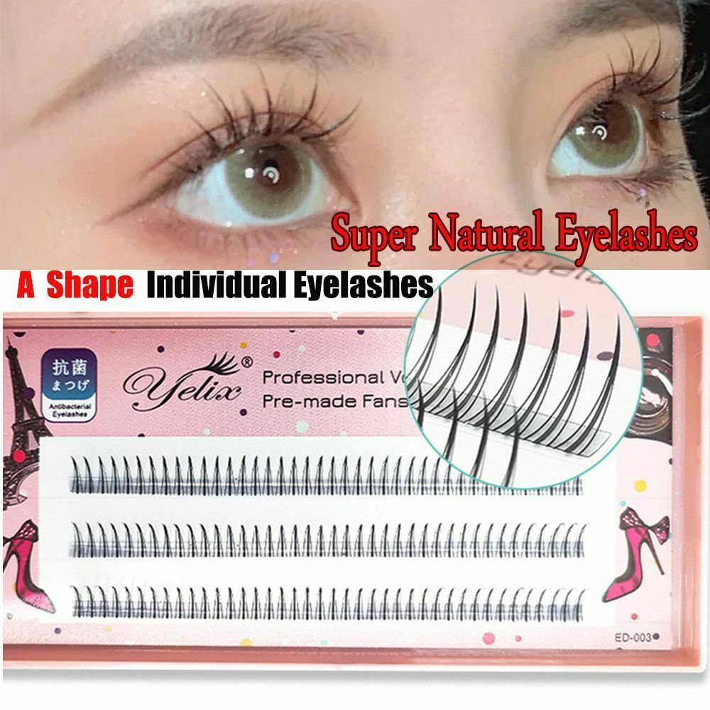 Eyelashes Extension Easy to Apply Natural Long Premade Volume Fan Eyelashes