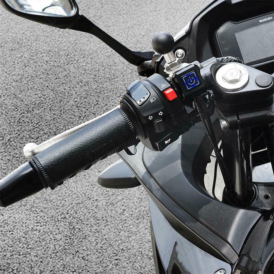 12V Motorcycle ATV Five-speed Heating Electric Handle Cover Warmer Grip Cover