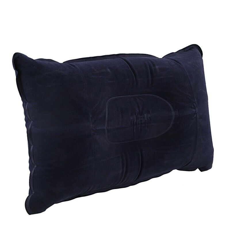 Double-sided Flocking Pillow Inflatable Portable Foldable Pillow for Camping/ G5