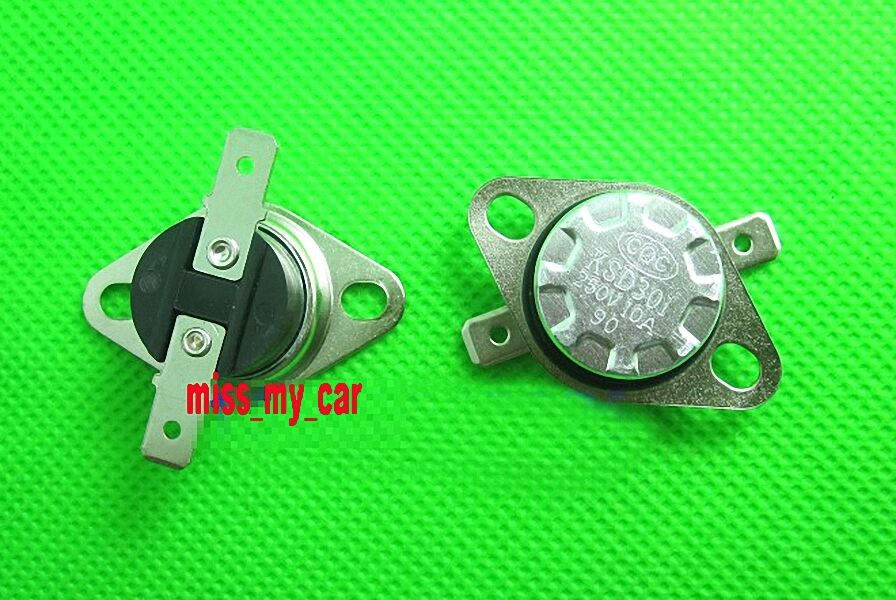 2pcs Temperature Switch Thermostat 90°C N.C. KSD301 [M1]