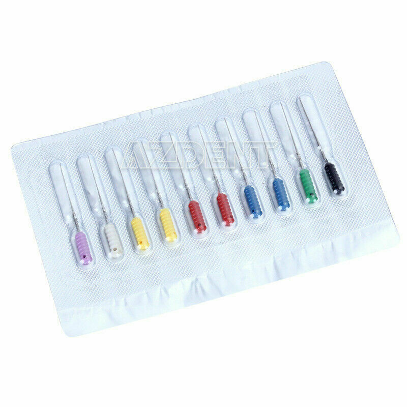 50 Kits Dental Endodontic Files Barbed Broaches Assorted 25mm 020#-900#