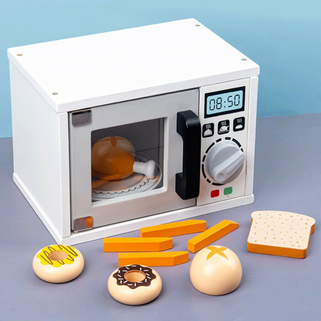 Microwave Oven Toys Children's Developmental Toys Fun Play Game Gift for Boys