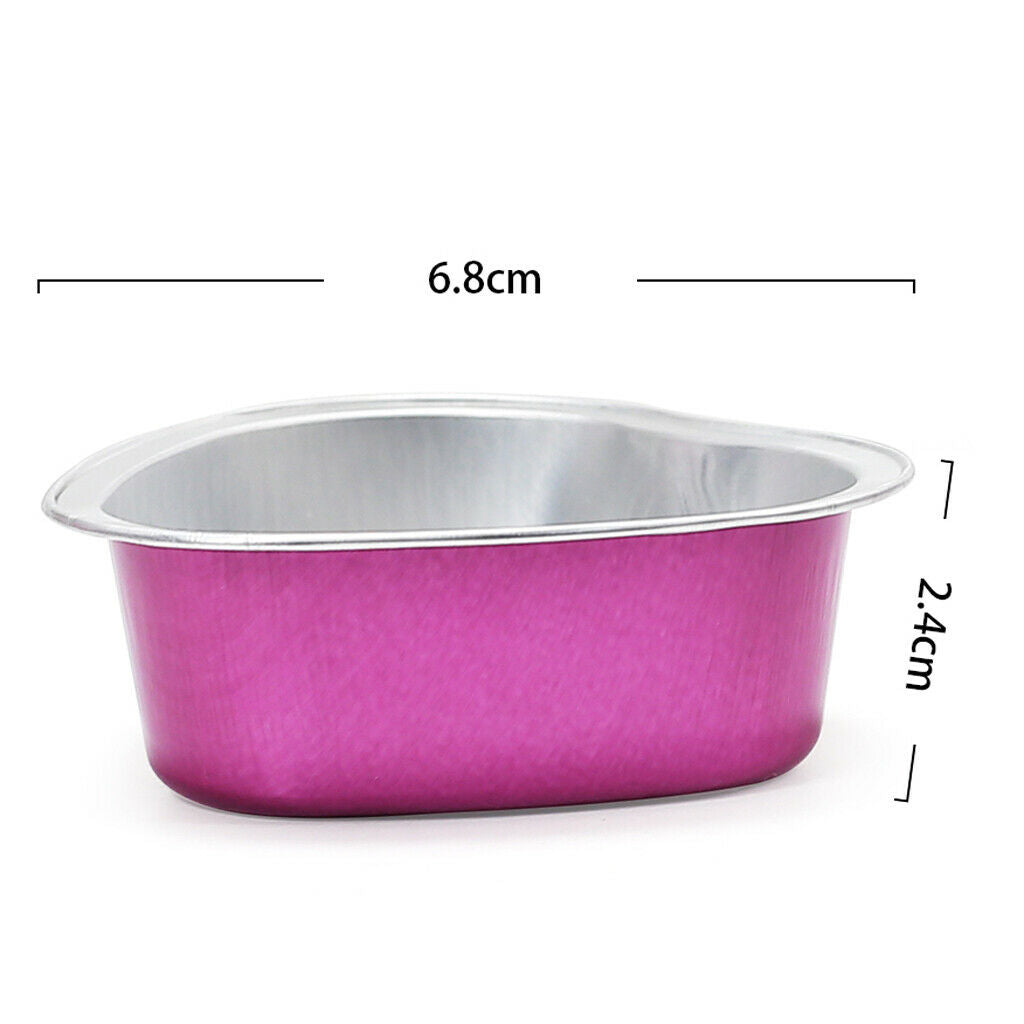 10x wax bean melting bowl aluminum foil bowl tool for
