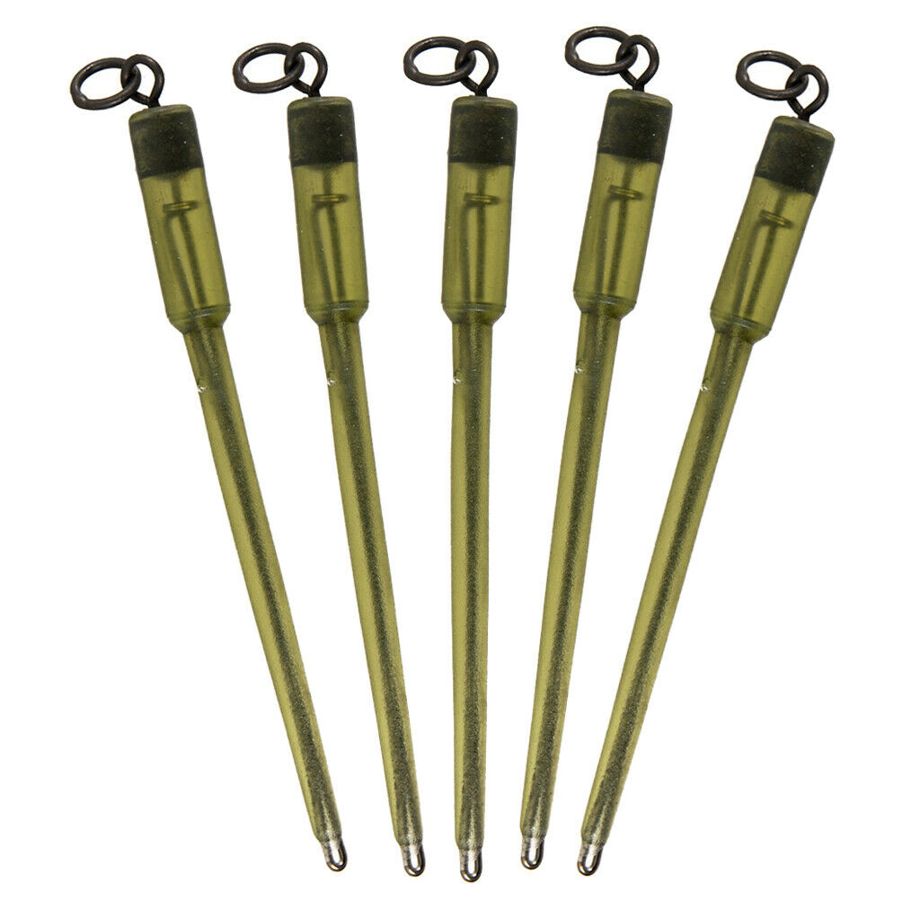 5 Pack Alloy 2.87'' Carp Fishing Connector Tackle Stem Angler Equipment Gear