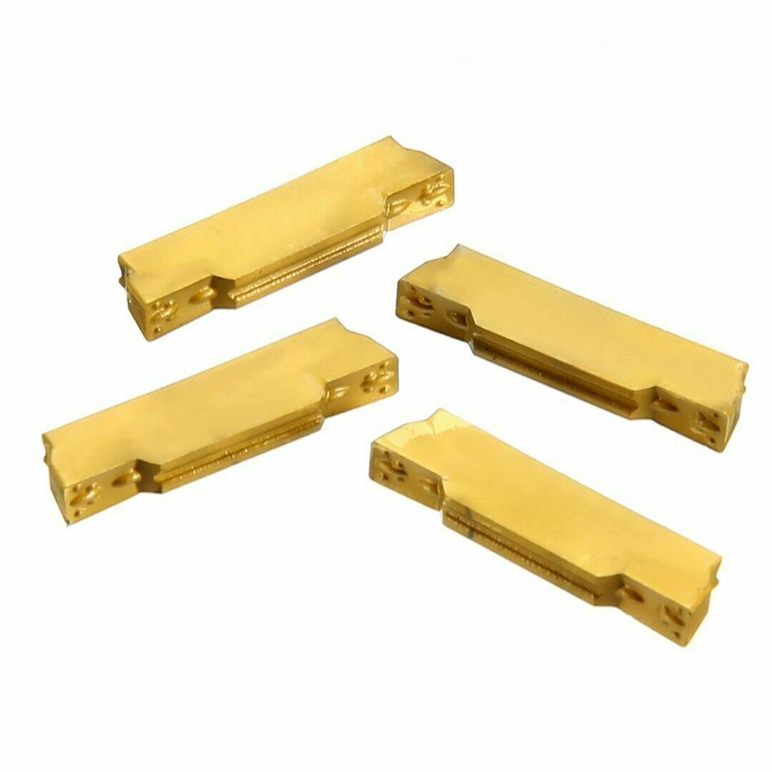 4Pcs MGMN300 Carbide Inserts w/ MGEHR1616-3 CNC Lathe Tool Holder Boring Bar