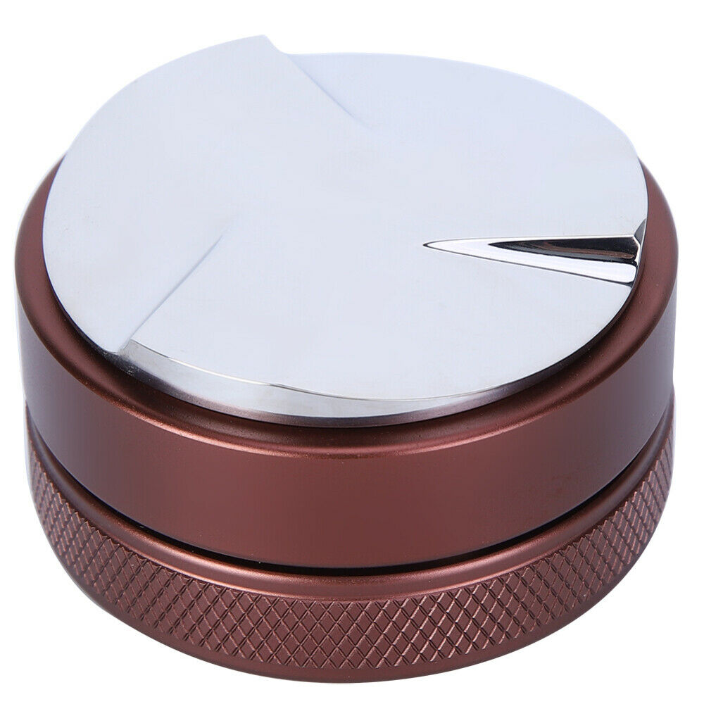 Stainless Steel Coffee Tamper Distributor Coffee Powder Tamping Tool for Office
