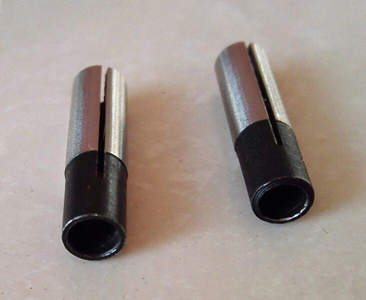 2pcs High Precision Engraving CNC Router Tool Bit Adapter 6.0mm to 4.0mm [M_M_S]