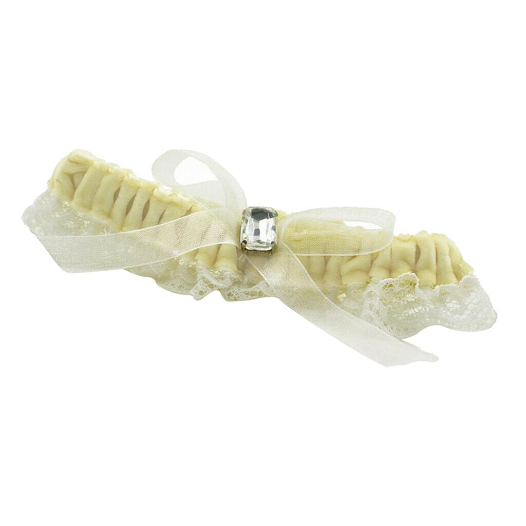 Womens Bridal Lace Leg Garter Belt Party Bowknot Thigh Strap Prom Costumes