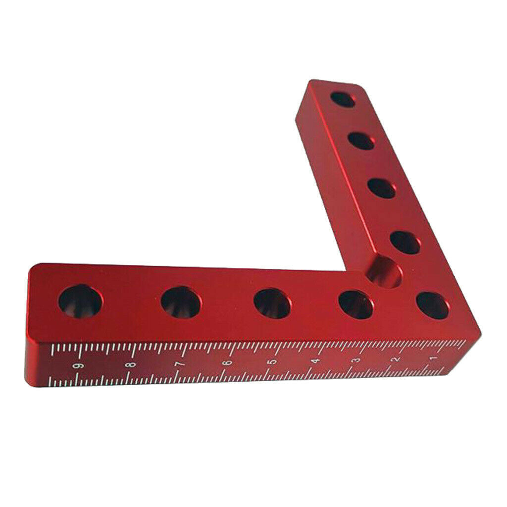 90 Degree Positioning Squares Aluminium Alloy Right Angle Clamp Woodworking Tool