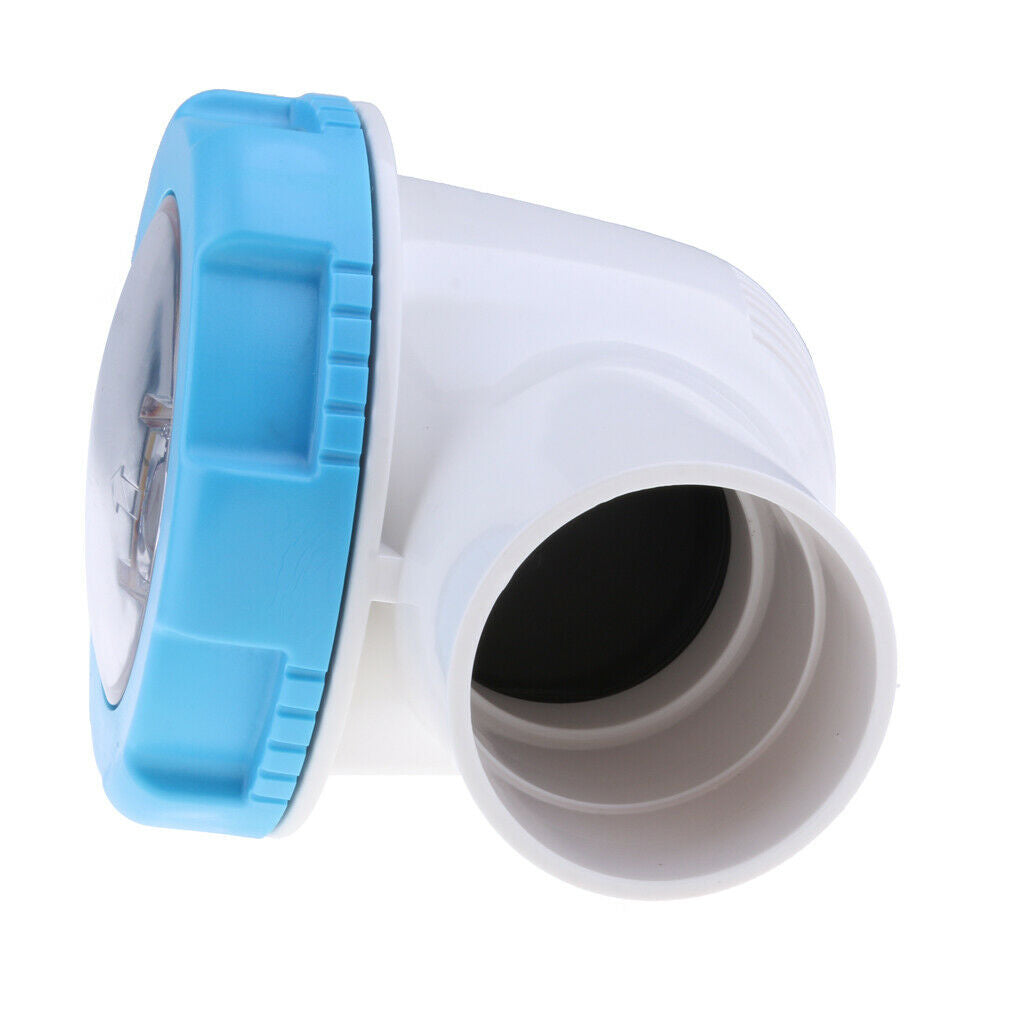 Check Valve 180 Deg Spring Loaded 63mm Connector for Swimming Pool Plumbing