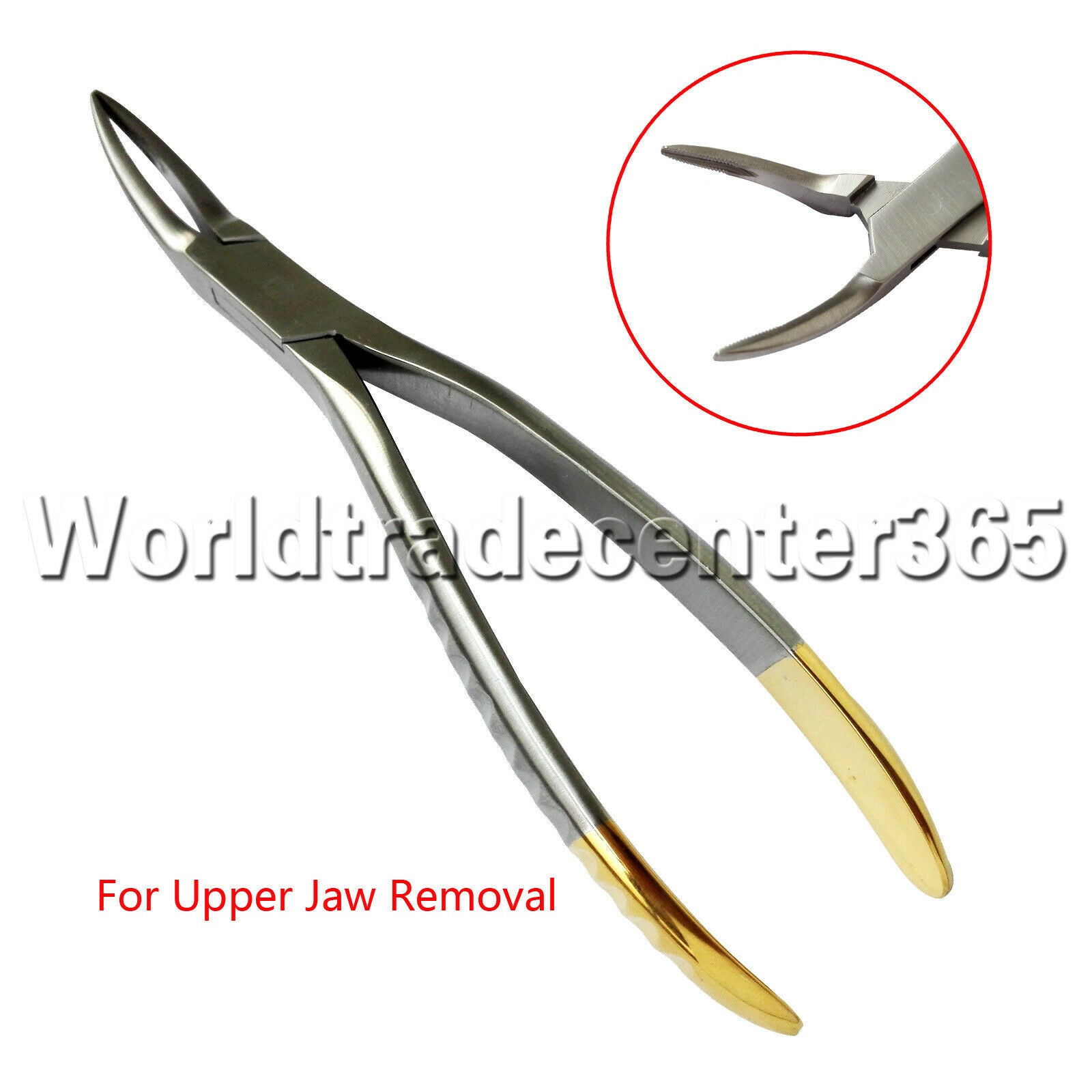 3Pcs Dental Upper Lower Tooth Root Extraction Forceps Surgical Extracting Pliers