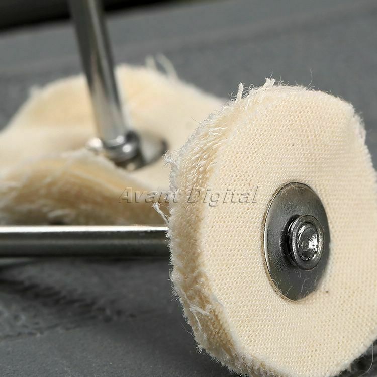 20Pcs Cloth Polishing Wheel Buffer Pad Grinder Power Rotary Tool Accessories