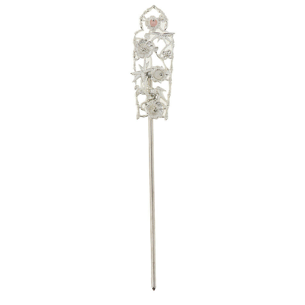 Traditional Ancient Chinese Wedding Party Filigree Butterfly Tassel A