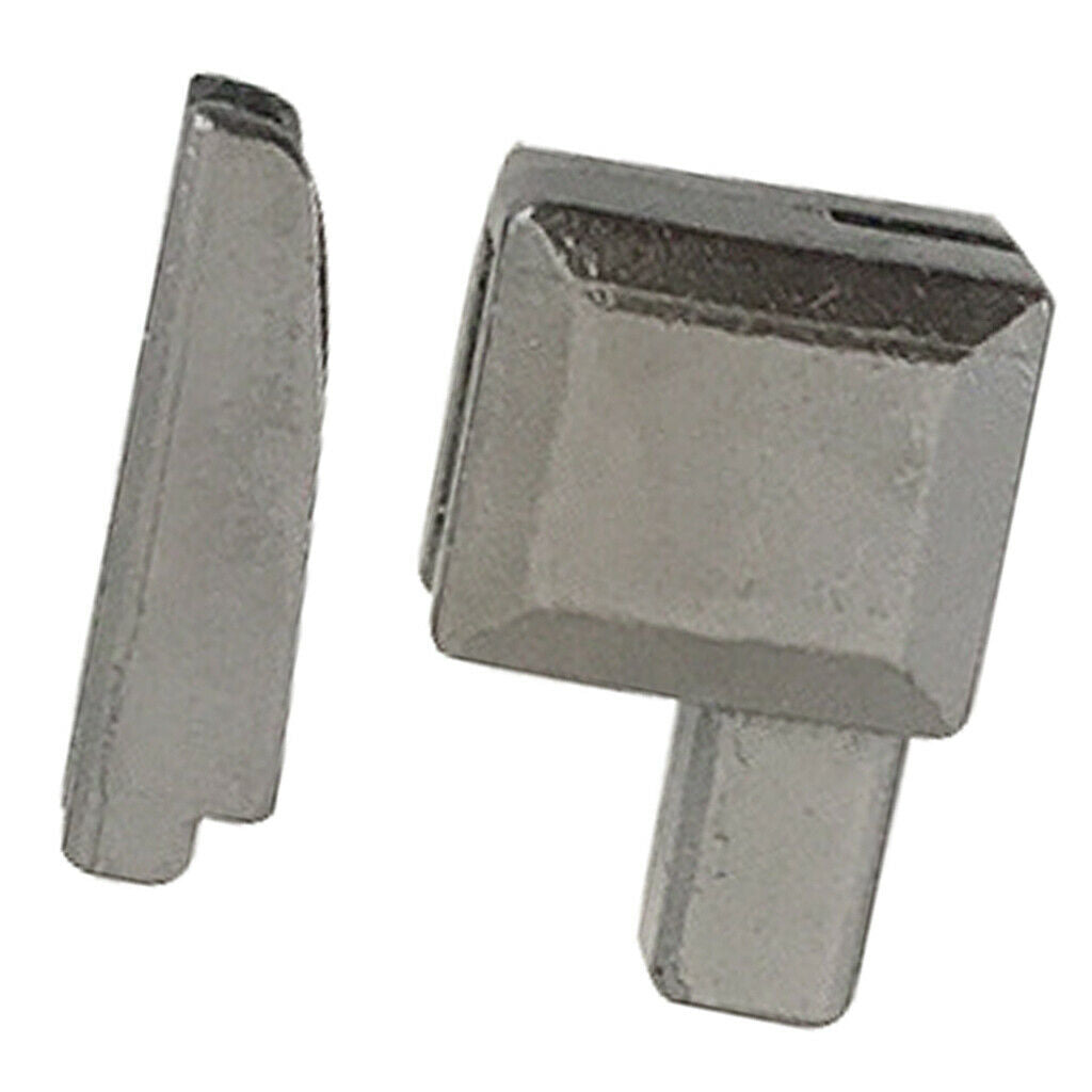 40Sets #5 Metal Zipper Latch Slider Retainer Bottom Stopper Insertion Pin
