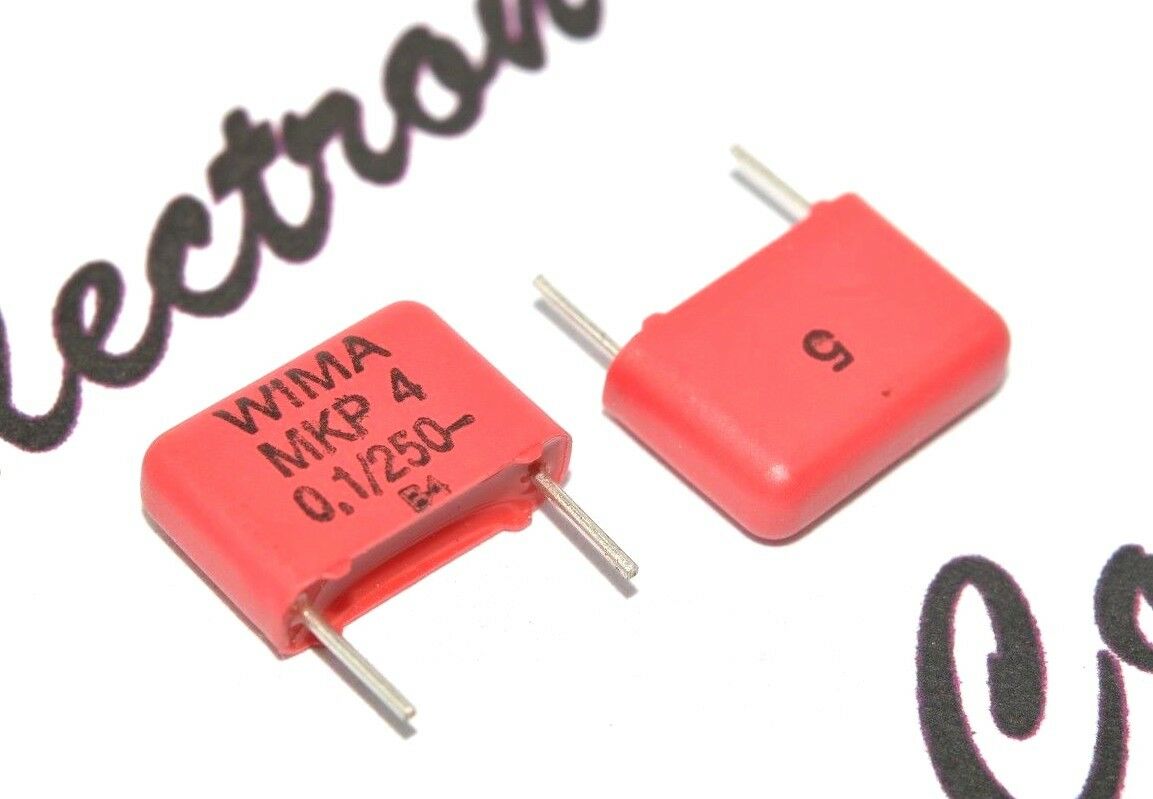 10pcs - WIMA MKP4 0.1uF (0,1uF) 250V 5% pitch:10mm Capacitor MKP4F031003C00JSSD
