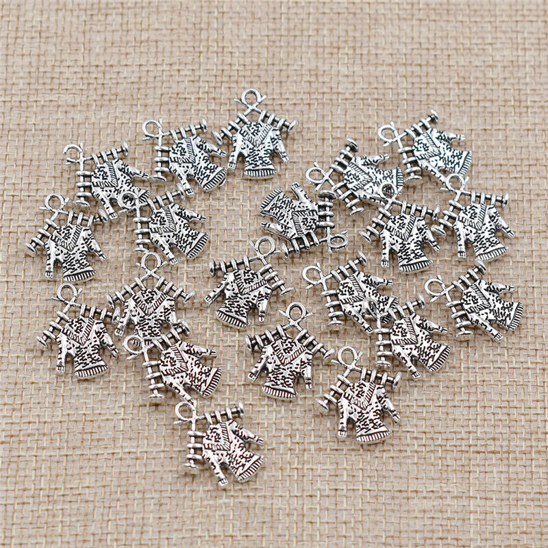 Womens Knitting Sweater Pendant DIY Bangle Necklace Jewelry Charm Fashion 20pcs
