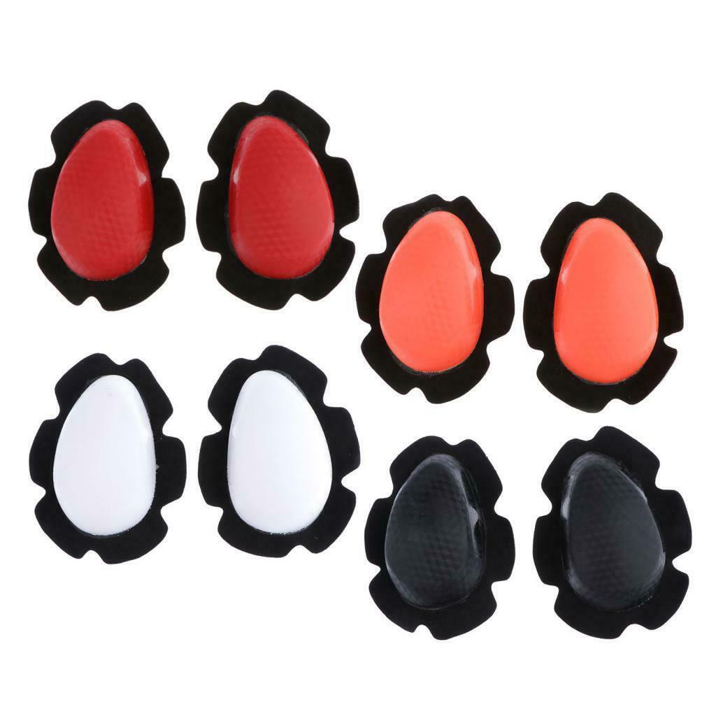 Motorcycle Protective Gears kneepads Knee Pads Slider Protector Cover Red