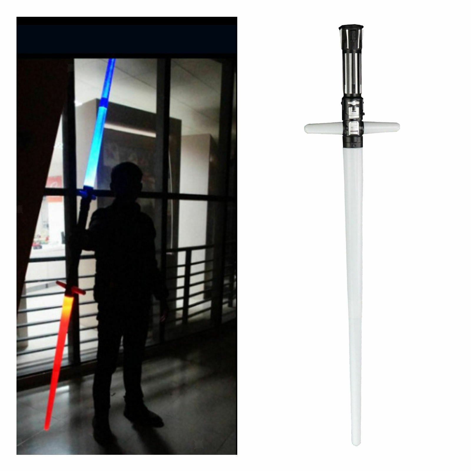 Light Up Sword Flashing Lights Sounds Sword Party Favor Costume War Fighters