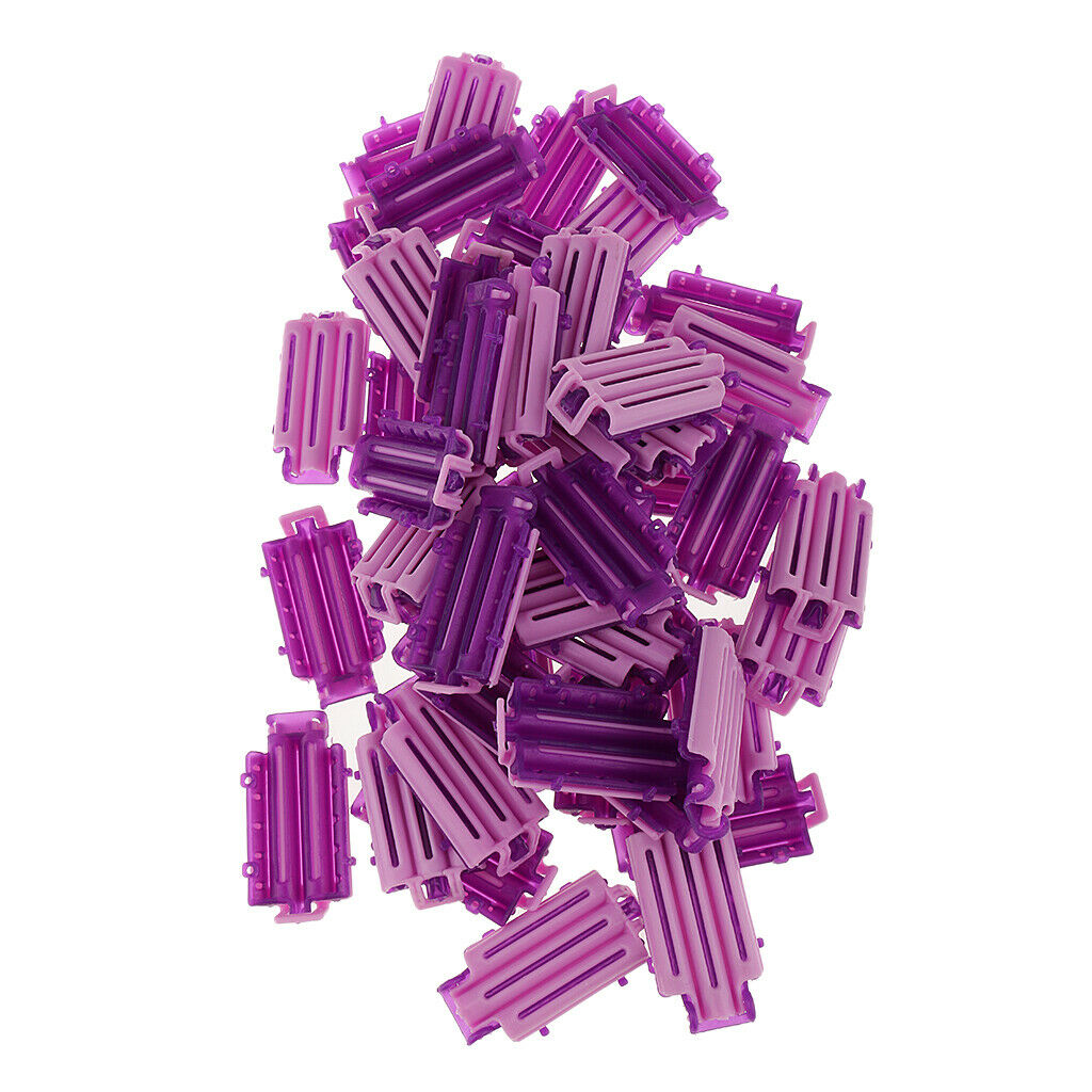 50pcs Wave Perm Rod Corn Hair Hairdressing Clip Curler Maker Styling DIY