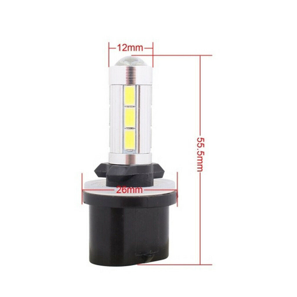 2X 880-5630-14SMD 6000K White High Power LED Bulbs Fog Driving Light Lamps