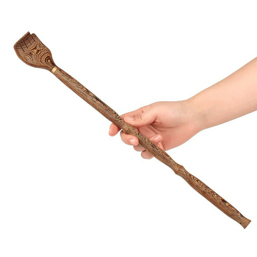 Traditional Wooden Back Scratcher, Itching Self Massager, Body Relaxation