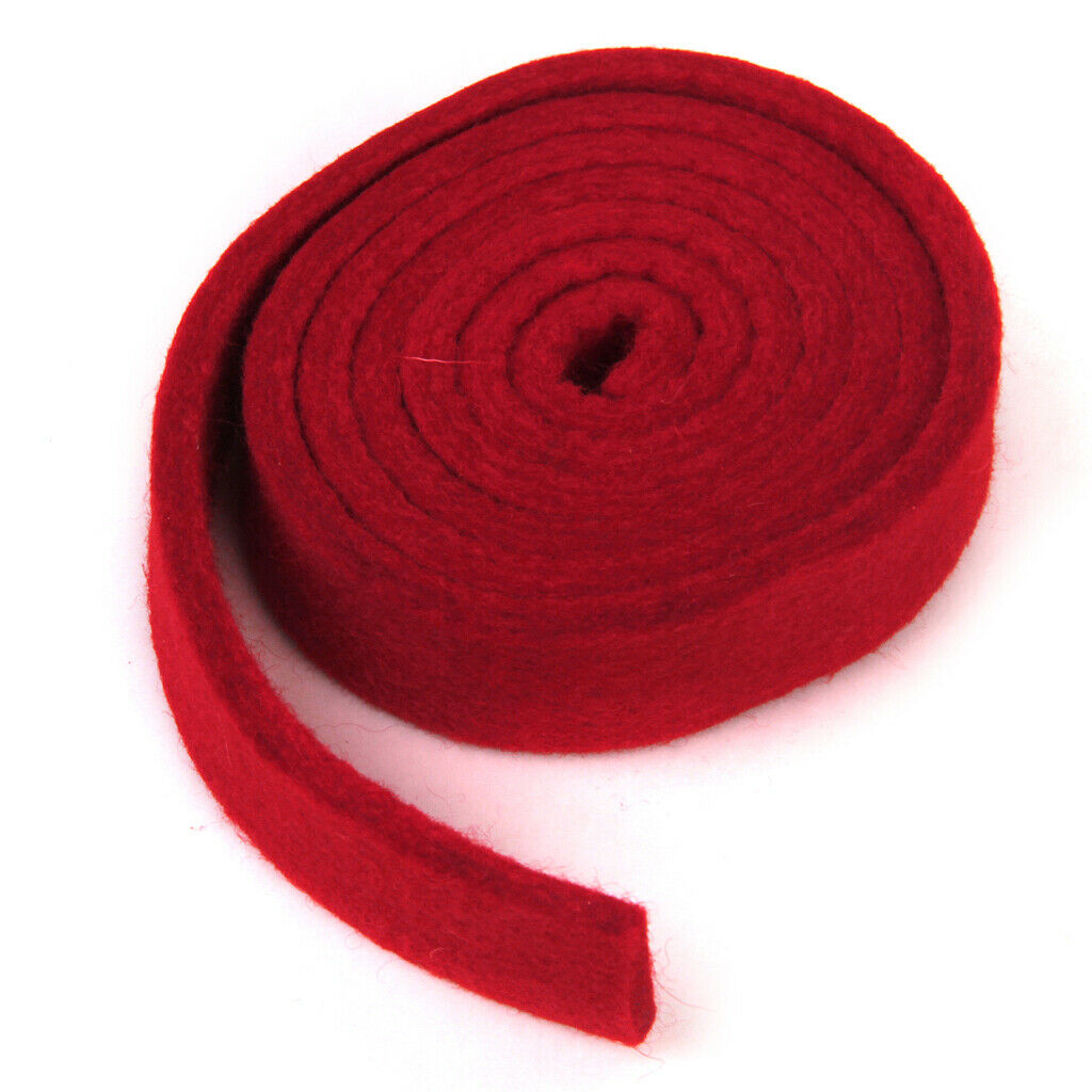 Piano Tuning Wool Felt Temperament Strip Mute Tool Red