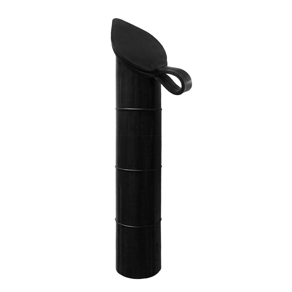 Fishing Rod Bracket Rubber Inner Sleeve Tube Liner with   Cover 30 Degree