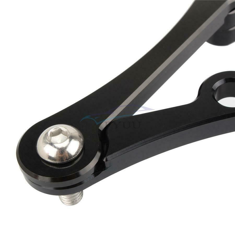 7-inch Black CNC Motorcycle Headlight Housing + 48MM Adjustable Front Fork Clamp