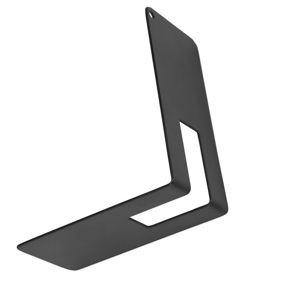 V-Shaped Black Stainless Steel Coffee Filter Paper Stand Storage Rack Container