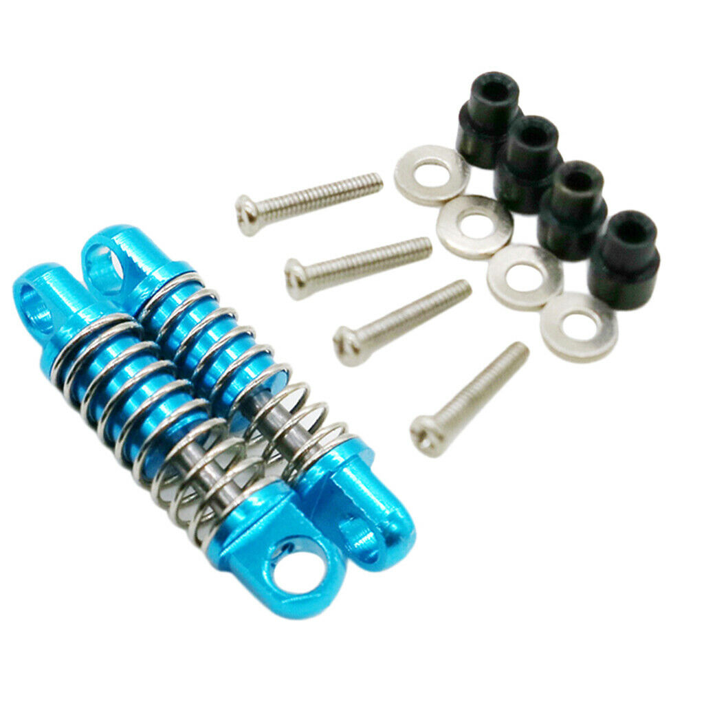 2pcs Metal Shock Absorber Damper for WLtoys K969 K989 P929 1/28 RC Drift Car,