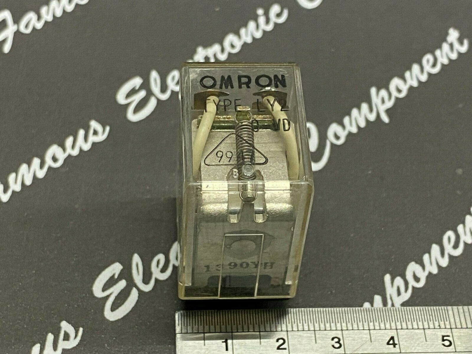 1pcs - OMRON LY2-0-VD 12V - 220V ~ 7A 28V - 7A I.Gr.C  Relay Japan