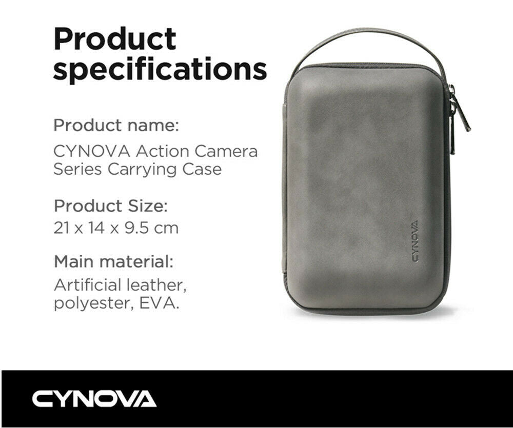 For Cynova DJI Osmo Action Camera Hard Bag Carrying Case Accessories