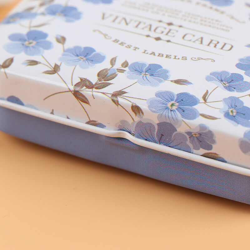 Floral Tea Candy Portable Travel Mini Sealed Candies Pills Box Storage Or.l8