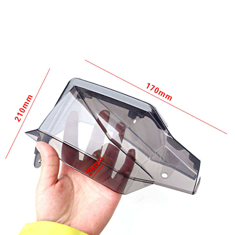 2PCS Motorcycle LED Windshield Hand Guard Signal Light Amber Handlebar 7/8''