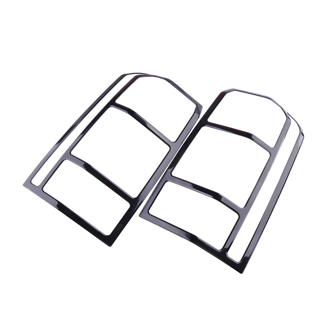 2x Rear Light Tail Lamp Cover Trim Décor Fit for Jeep Patriot 2007-2017